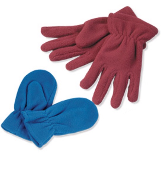 Fleece mitten & gloves